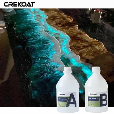 1 Gallon Epoxy reçine tabletler ve mobilyalar için tasarlanmıştır