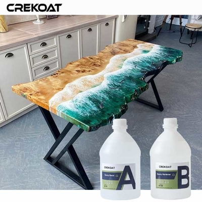 Tabletler ve Mobilya Düzeltmesi İçin UV Direnci Kristal Açık reçine