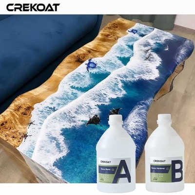 Küçük Çizikler Masaüstü Epoxy Sararma Formula Uzun Süren Açıklık için